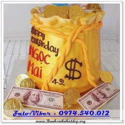 Mẫu Bánh Sinh Nhật Đẹp - A801